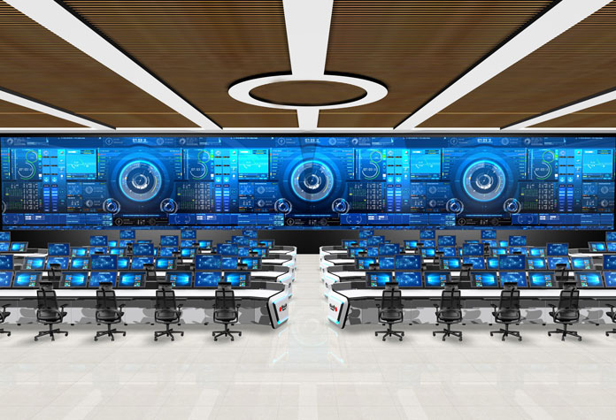 內蒙古某公司定制控制臺案例